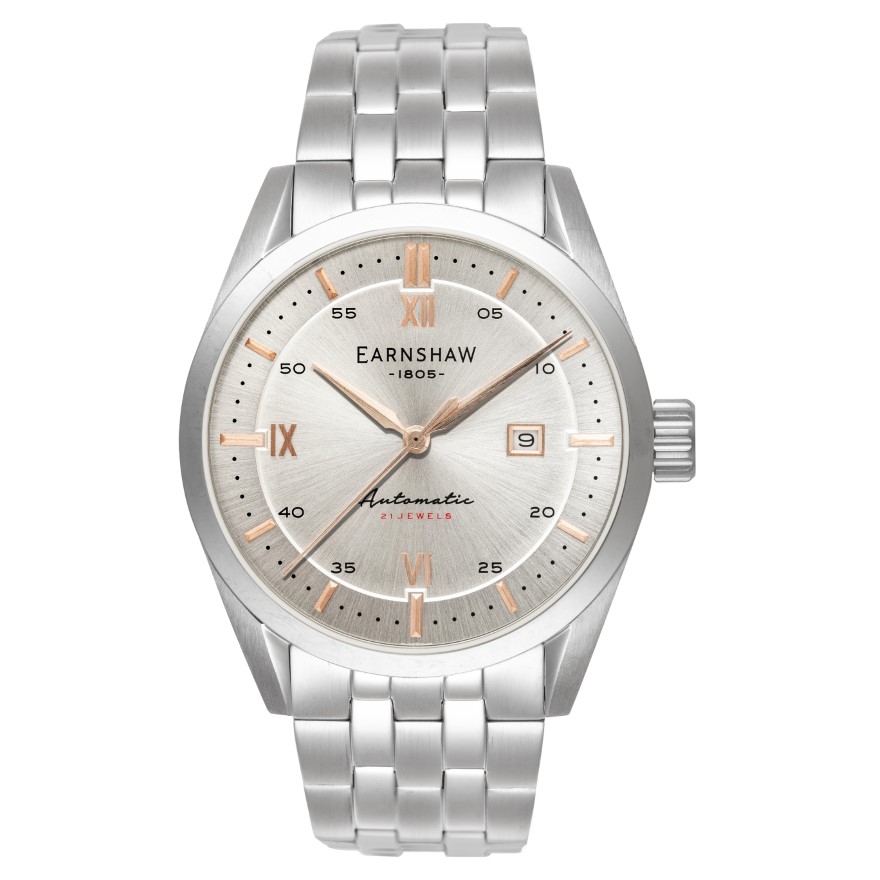 Thomas Earnshaw 45mm Men's Automatic Watch SMITH ES-8811-33 - Click Image to Close